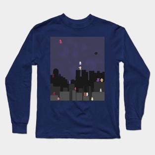 Magical Girl Raising Project Limited B City Skyline Long Sleeve T-Shirt